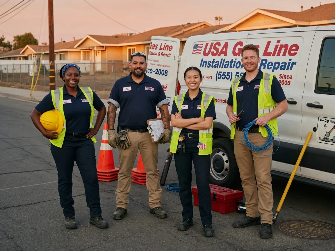 Gas Line Installation company in Eielson Afb, AK